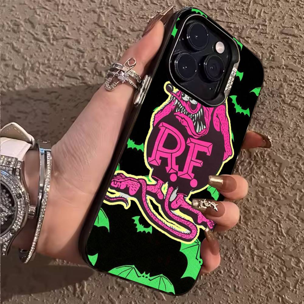 

Чехол для телефона R-Rat F-Fink для iPhone 17,16,15,14,13,12,11,Pro,X,Xs,Max,Plus Ударопрочный чехол iPhone15PRO