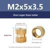 M1-M10 Knurled Brass Heat Insert Nut for Injection Molding