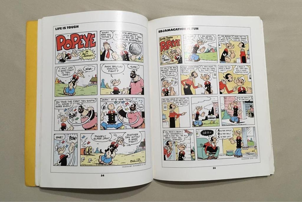 [OCCASION] Popeye, livres étrangers, comics américains