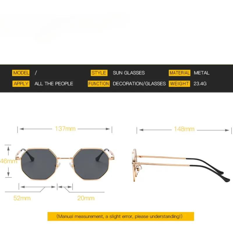 2025 Neue Modische Retro Metall Vielseitige Sonnenbrille für Männer und Frauen