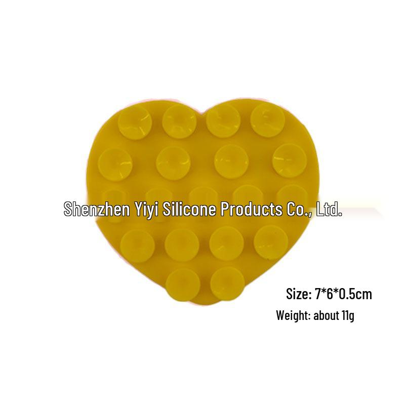 Silicone Phone Holder: Portable, Anti-slip, Stable Suction Cup Back Sticker