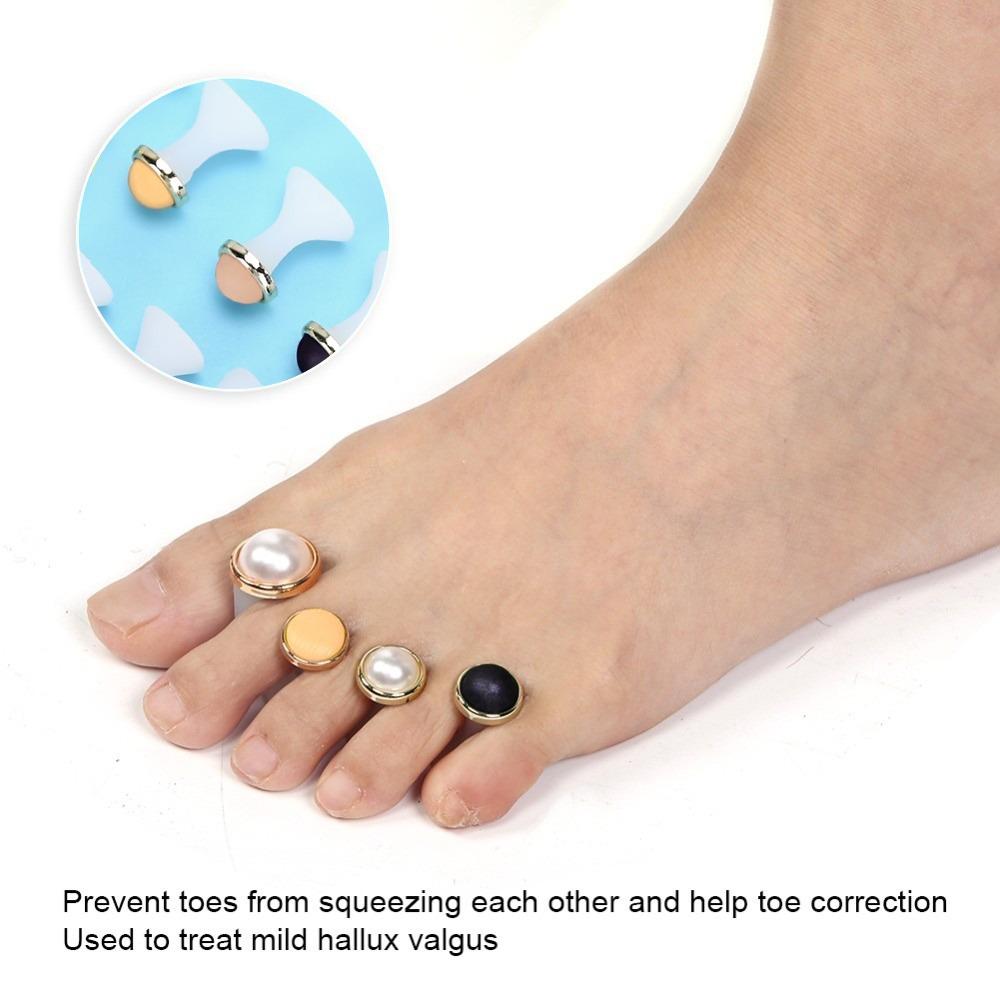 8pcs Washable Reusable Reusable Washable Toe Divider Tool For Men and Women A