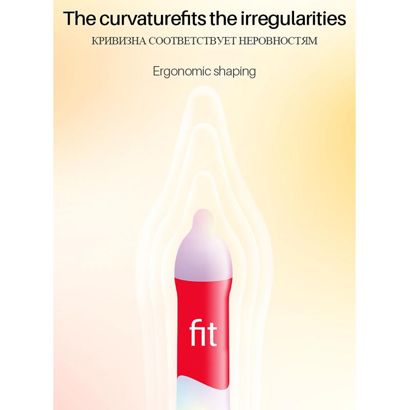 ELASUN Condom Small Size 50 Pcs 49mm ± 2cm Ultra Thin Smooth Pleasure Extra Lubricant Natural Latex Penis Sleeve Tight Condoms