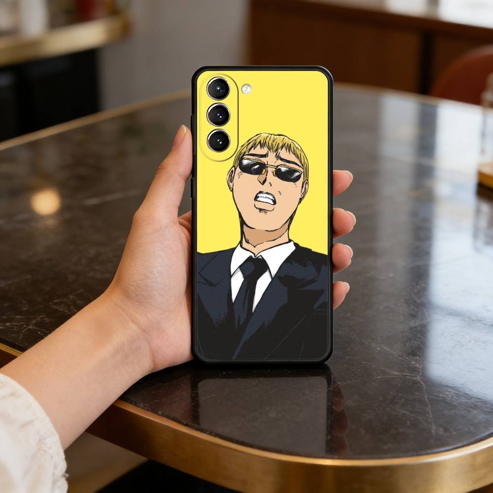 

GTO G-Great T-Teacher O-Onizuka Phone Case For Samsung S25,24,23,22,30,21,10,9,Ultra,Plus,Lite,FE,4,5 G Soft Black Case Samsung S20fe