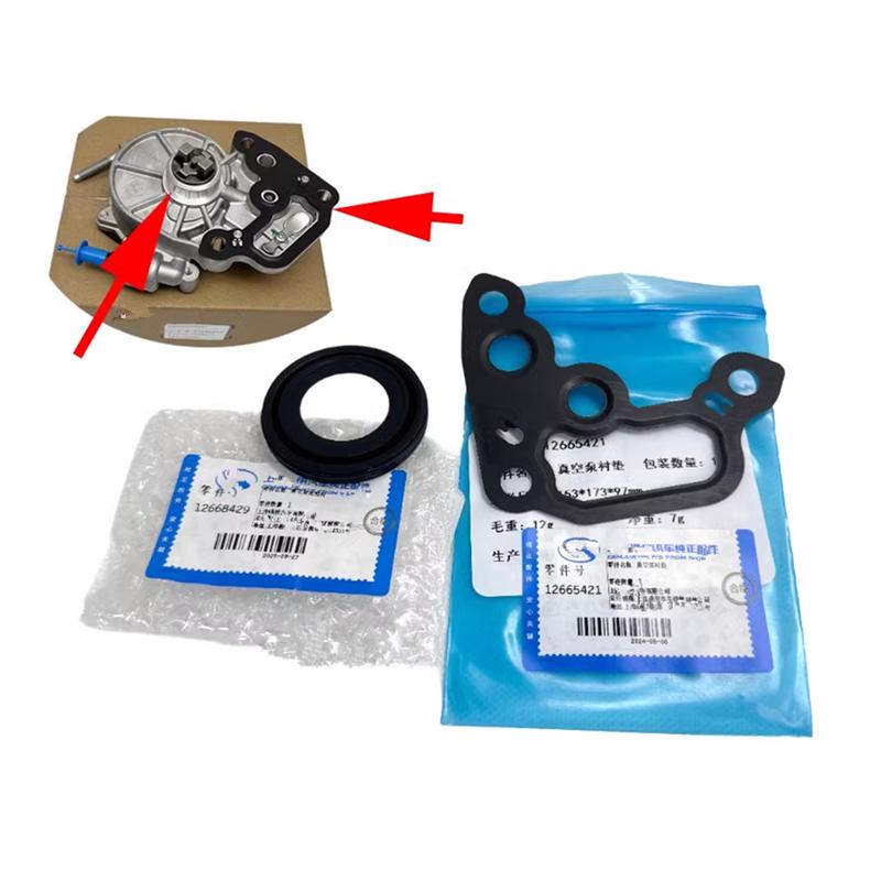 12665421 12668429 12639143 Almofada da bomba de vácuo do motor original Retentor de óleo da bomba de vácuo Para SAIC MG 360 E950 RX5 ERX5 HS MG6 ZS GT GS