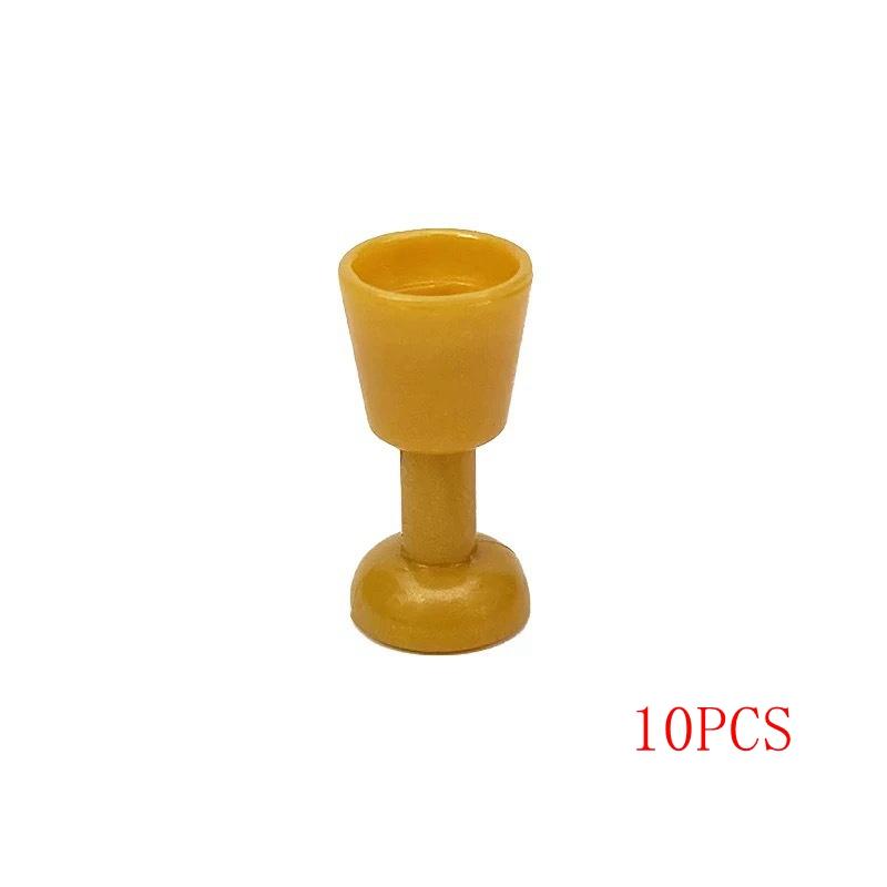 10PCS/Set  MOC Tools Figures Accessories Knife Cup Scissors Building Blocks Toys for Children 3835 3899 2343 10169 30089 30193