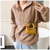 Niche mini bag women's summer new fashion messenger bag high-end portable dumpling bag