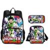 JoJo's Bizarre Adventure Knapsack Pen Carrier Carry Bag 3pcs Set Versatile  Spacious Boys Plus Girls School Birthday Best Gift