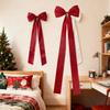Christmas Bow Decoration Christmas Tree Bow Decoration Christmas Decoration Christmas Party Supplies Holiday Decorations