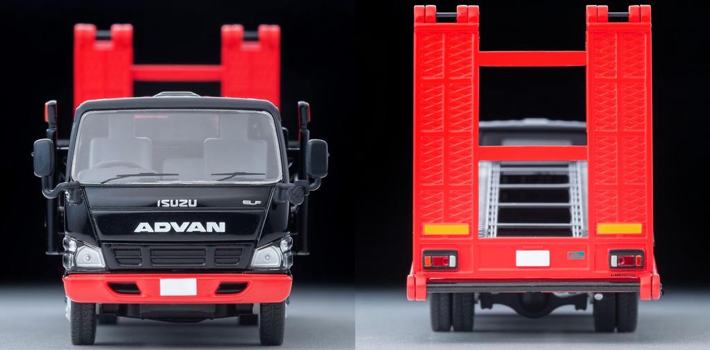 Tomica Limited Vintage Neo Isuzu Elf Hanamidai Automobile Safety Loader Big Wide ADVAN Finished Product 1/64 LV-N191b