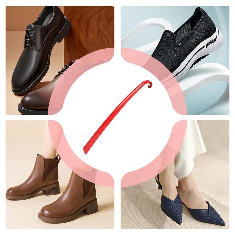 42.5CM Plastic Extra Long Shoehorn Hotel Household Shoe Wearer Shoes Lifter Lazy Does Not Bend Shoe Draw Helper Shoe Horn