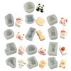 Yousheng Cartoon Animal Silicone Mold Food-Grade Baking Mold for Rice Balls Chocolate Resin Soap Cake Decorations Easy-Release Heat-Resistant DIY
