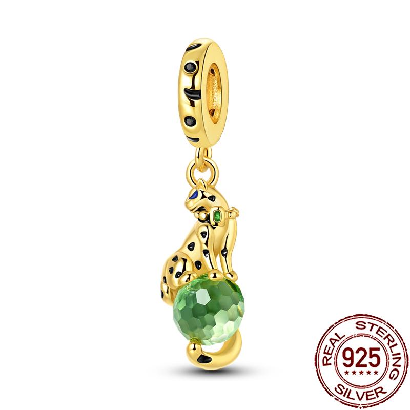 New Charms Copper Cute Animal Pets Charm Beads Fit Snake Chain Bracelet Necklace Women Diy Jewelry