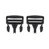 2Pcs Left Or Right Or Front Or Rear 40mm Male Side Body Net Buckle Black Plastic 5452505 For Polaris Ranger 570 XP Diesel 2016