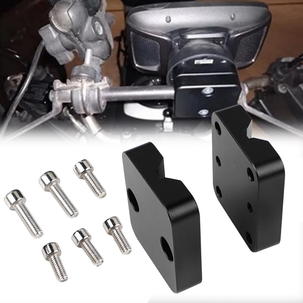 Motorcycle Phone GPS Mount Bracket Aluminum Alloy Compatible with 12mm 16mm Diameter Handlebars Securely Holds GPS