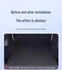 Tesla Model Y Trunk Mat Set: TPE Front & Rear Liners, Interior Custom Accessories