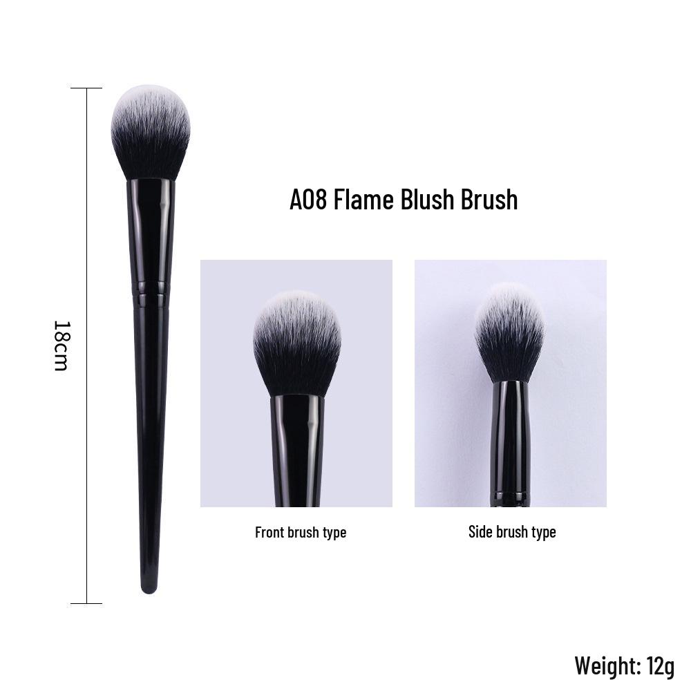 Ziye Série Starlight: Sada černých štětců na make-up Soft-Hair - Přizpůsobitelná, Skladem