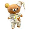 35-55cm Rilakkuma Pajamas Plush Toy Doll Sleeping Pillow Soft Cushion For Sofa Bed Decorative Supportive Throw Pillow Gift
