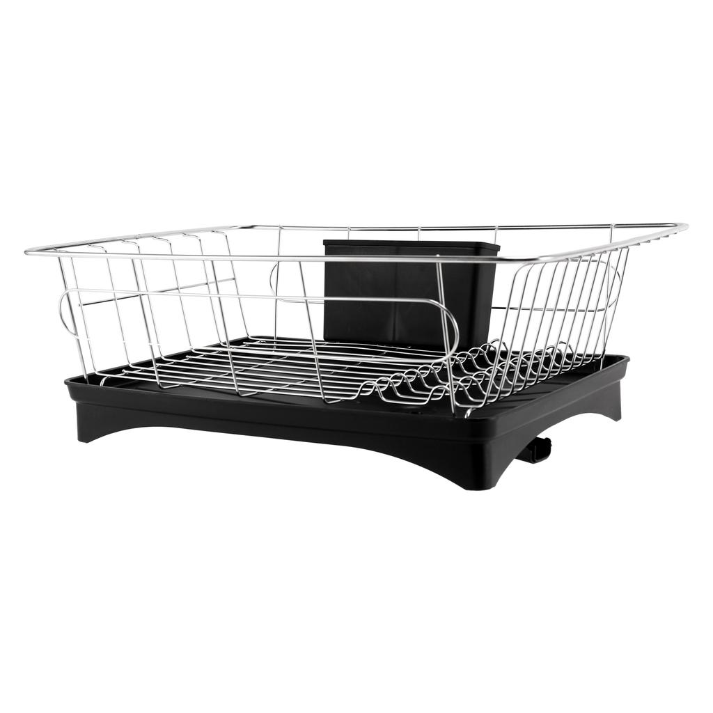 Buy Stainless Steel Dish Drainer Drying Rack With 3Piece Set Removable