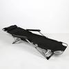 Chaise Longue Pliable - AKTIVE - Noir - Acier + 600D