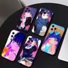 Stocking Anime P-Panty & Stocking With Garterbelt Phone Case For IPhone 17 Air 16 15 14 13 Pro Max 11 12 Black Silicone Cover