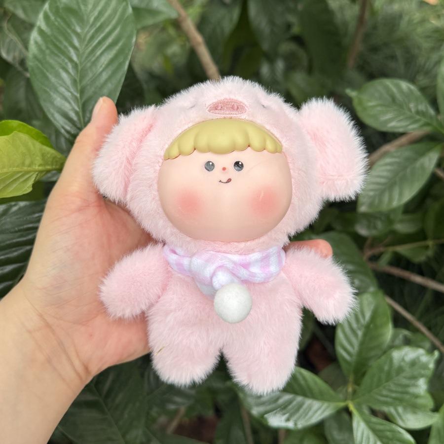 Super Cute Vinyl Fruit Cub Cute Pet Plush Doll Pendant Bag Keychain Pendant