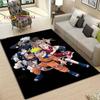 Anime Naruto-teppe Barnetepper Stue Te-bordmatter Soveromsteppe Vaskbare gulvmatter Husholdningsarealmatte Dinosaurteppe