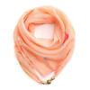 Luxury Silk Scarf Magnetic Buckle Headscarf Fashion Headscarves  Spring