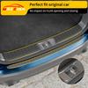 Rear Bumper Protector Compatible With -2025 Honda Pilot TPE Rear Bumper Guard Protection Anti-Scratch Internal & External Trunk Sill Cover For 2024