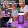 Solar Portable USB Mosquito Killer,Rechargeable Bug Zapper Lamp for Camping,Hiking,Travel,Indoor/Outdoor Use,Silent, Mosquito Repellent Alternative