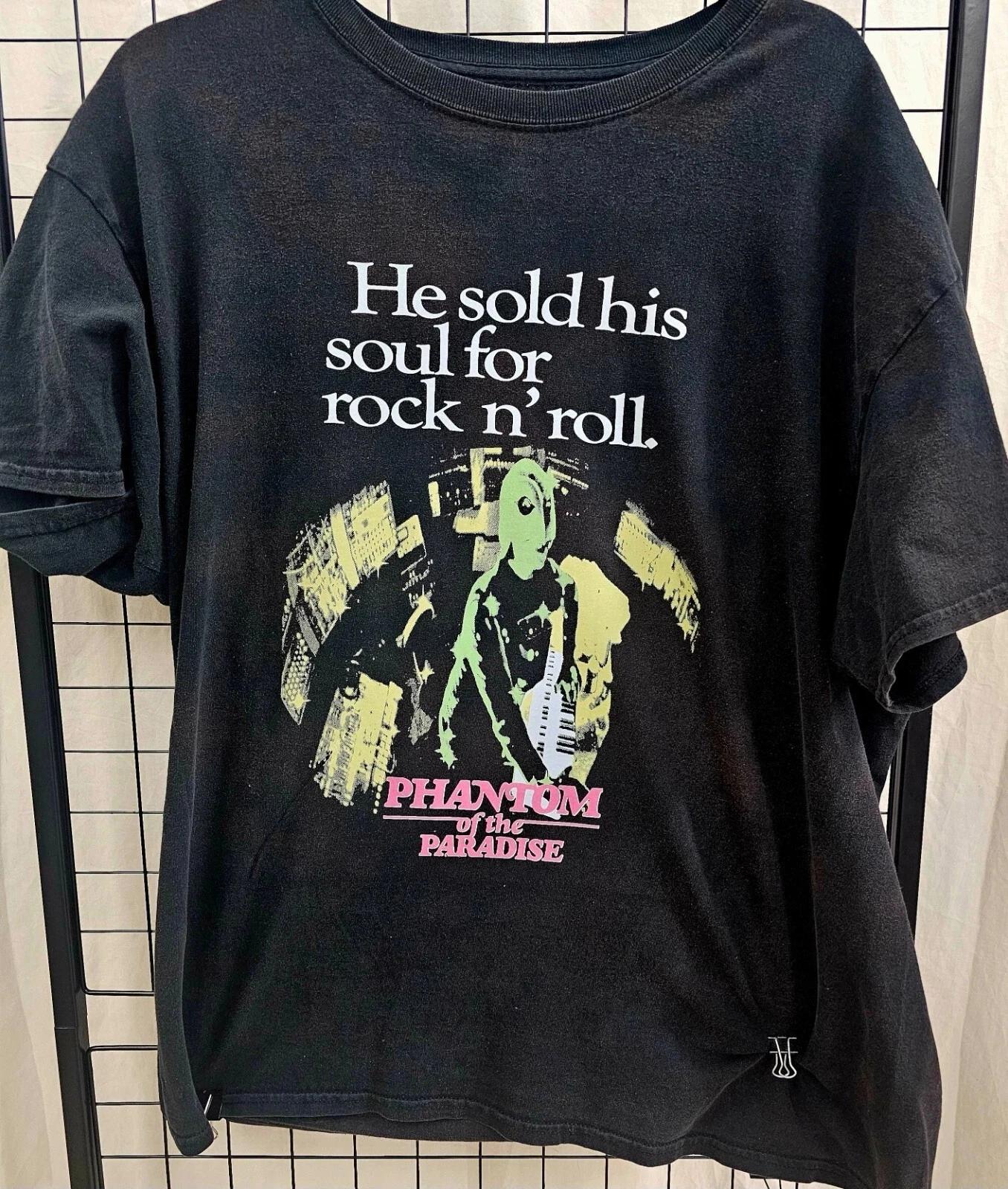 Phantom of The Paradise 1974 Movie Promo Cotton T -Shirt S