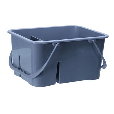 4 Compartment Tool Organizers Basket With Double Handles For Easy Carrying And Storage ABS Plastic Bucket Multipurpose