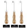 Craft 1Pcs Sewing Tool Drill Shoes Punch Hole Maker Sewing Awl Shoe Repair Needles Hand Stitcher
