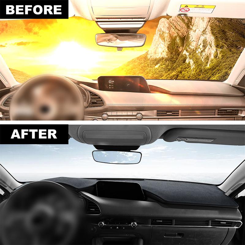 For Mazda 3 Axela 2019 2020 2021 2022 2023 2024 2025 Dashmat Car Summer Sunshade Dashboard Mat Carpet Pad Accessories