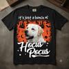 Bunch Of Hocus Pocus Dog Comfort Colors Shirt Cute Halloween Graphic Tee