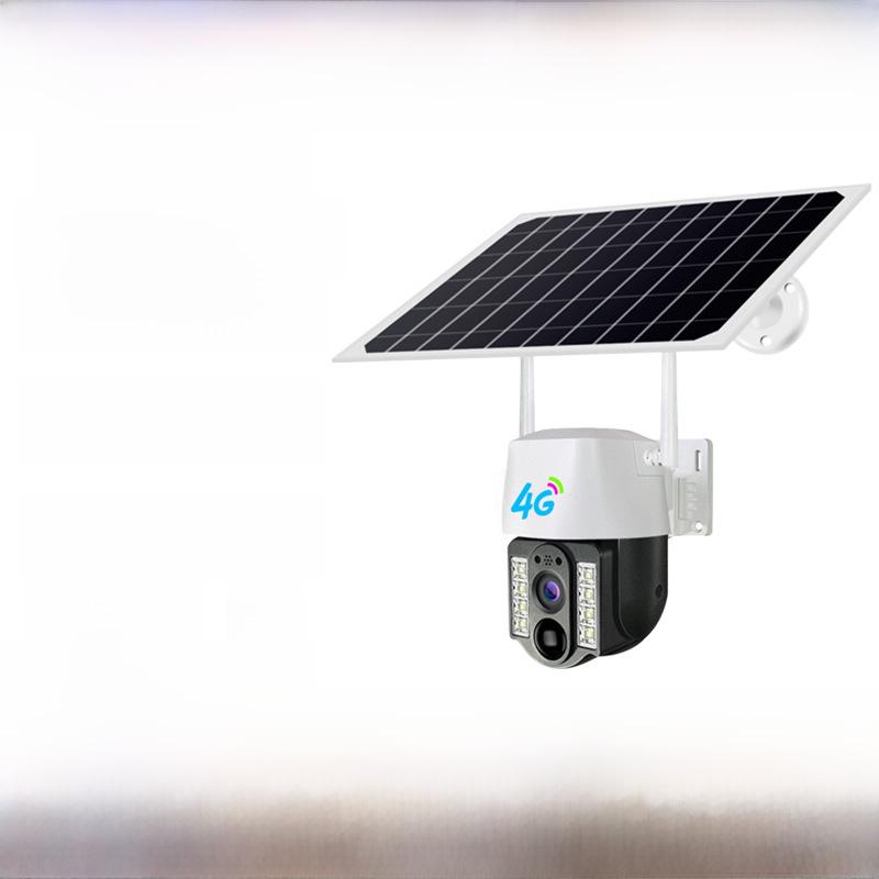 

360° сонячна 4G зовнішня камера відеоспостереження: Мобільний пульт дистанційного керування, водонепроникний, низьке енергоспоживання WiFi English Version