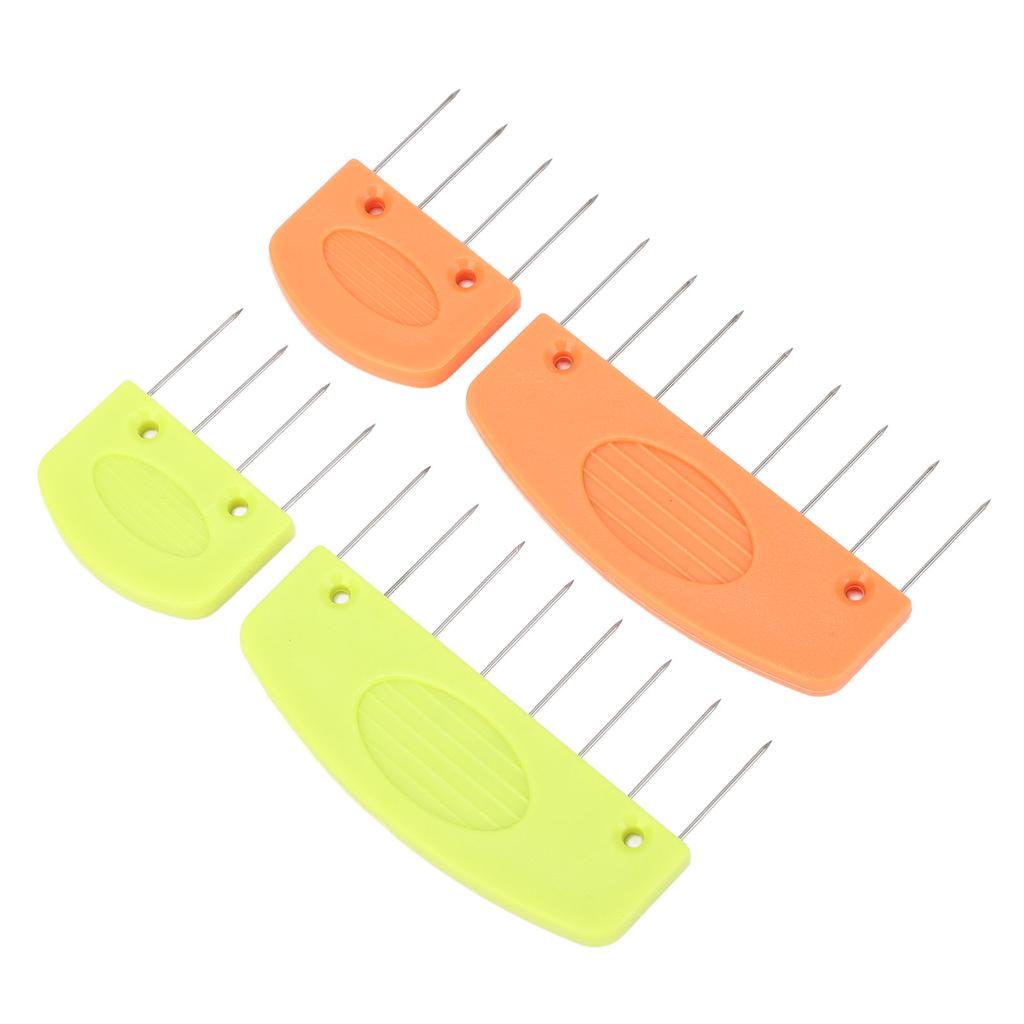 Knit Blocking Combs Knitting Crochet Sewing Comb Set Home Project Tools Orange Yellow