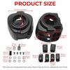 Handlebar Switch Kit Switch Housing W/Button Cover Cap Fits for Harley 2002-2017 VRSC/1996-2012 Sportster/1996-2011 Dyna Softail/1996-2013 Road King
