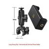 Großer Durchmesser Halterung Fahrrad/Motorrad Klemme für DJI Osmo Action 3 Kamera