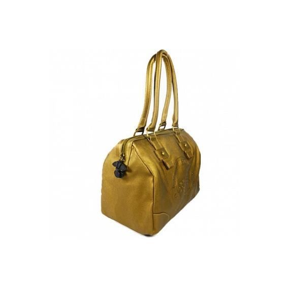 Sac - LE TEMPS DES CERISES - Denver 5 - Couleur OR - Dimensions 30x20x14 cm - Femme