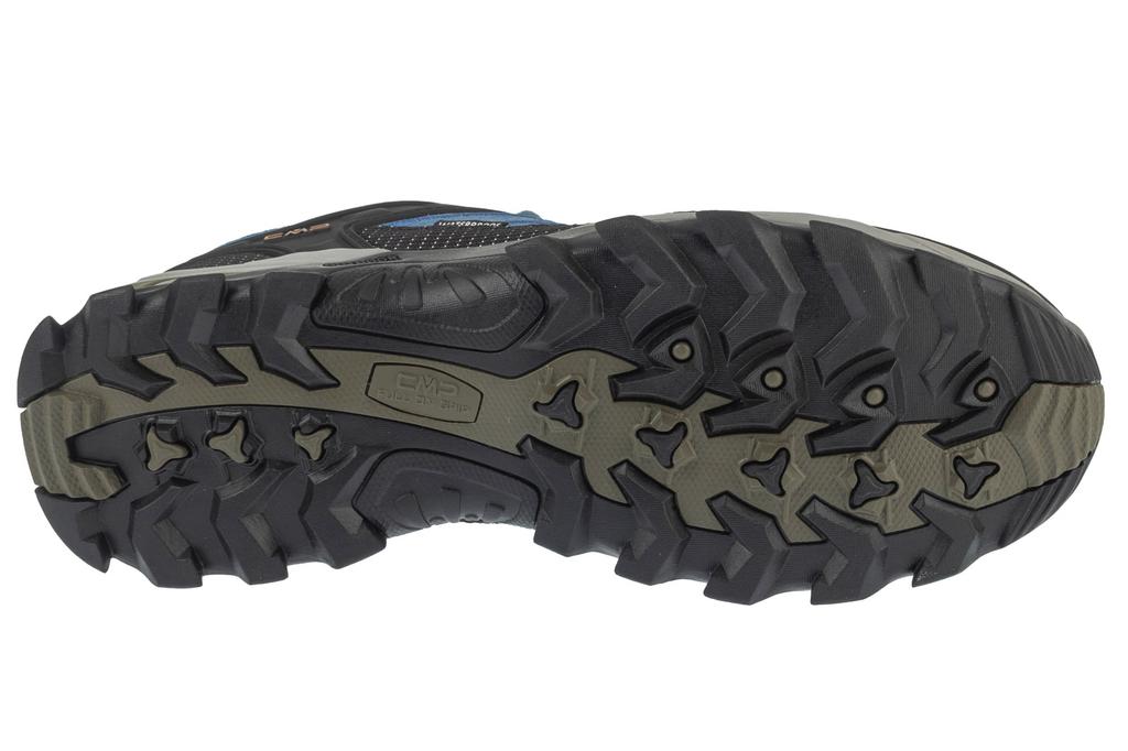 CMP Rigel Low WP, Mens blue Trekking shoes