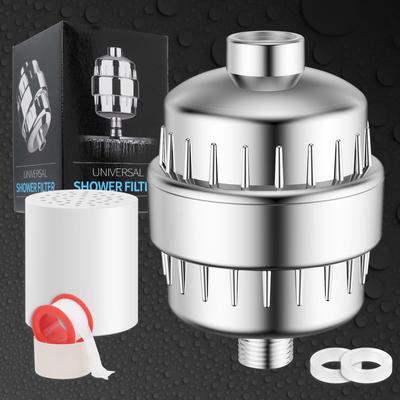 15-Level 10-20 Layer Household Shower Filter Set for Chlorine Removal
