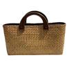 Stylish Casual Women Straw Handbag Handwoven Tote Bag Purse Hand Woven Rattan Birthday Gift