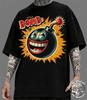 Funny Cartoon Bomb T-Shirt: Vintage Style Cotton Tee