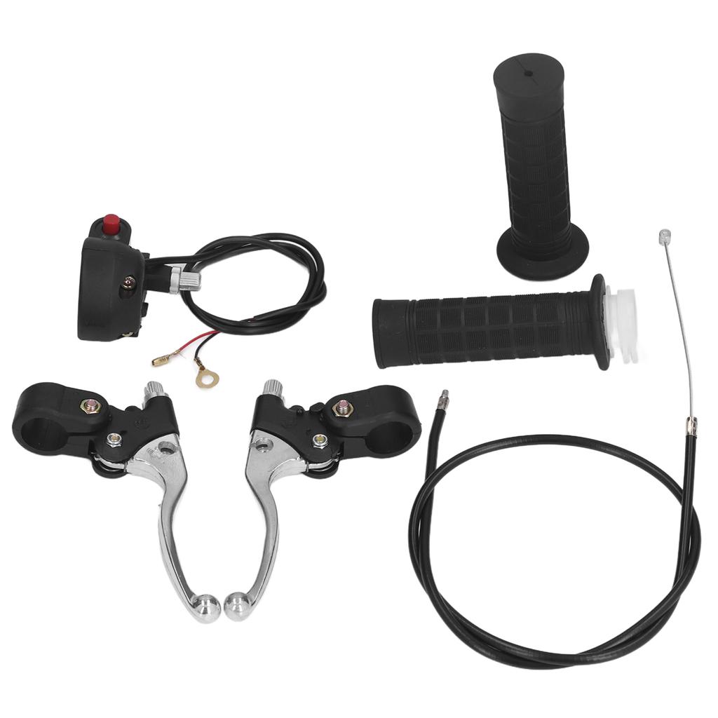 22mm Lenkergriffe Kill Ein Aus Schalter Gashebel Bremshebel Kit für Dirt Mini Pocket Bike