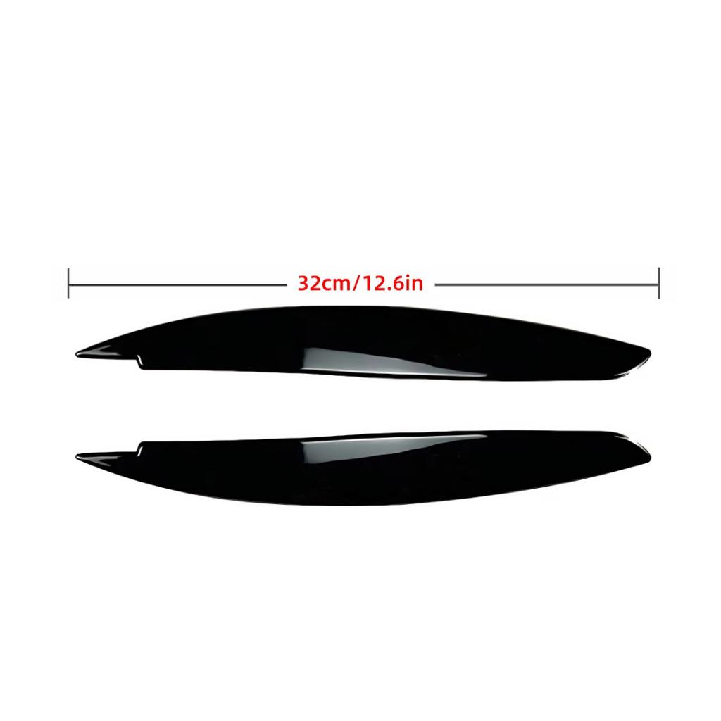 For BMW 1 Series E81 E82 E87 E88 2004-2014 Headlight Eyebrow Eyelid Cover Trim Exterior Modification Tuning Accessories Body Kit