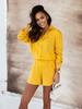 Women's Multi-color Vacation Style Casual Shirt and Shorts Set, 2022