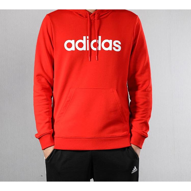 adidas Neo Sweatshirts Men's Orange Hooded Moderate Regular EI4741