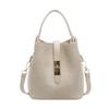 Popular Small Bag Women's Autumn New Retro Simple Bucket Bag Fashion Casual Shoulder Messenger Bag