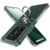 Silicone Case - Xiaomi - 14 - Transparent - 360° Rotating Ring - Flexible
